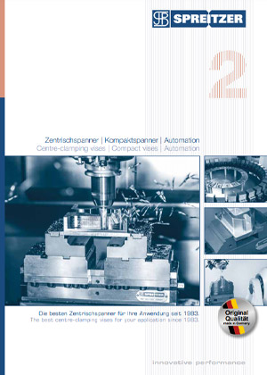 Spreitzer Rottweil Download Katalog ueber Zentrischspanner Kompaktspanner und Automation