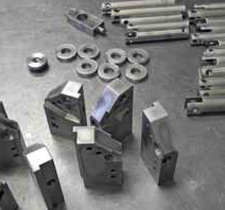 Workpieces during plasma nitriding